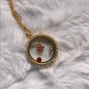 Locket Charm Necklace
